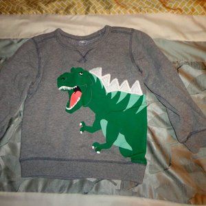 2/$9 Carter's Kids Dino Seat Shirt